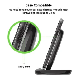 Online 15W Wireless Charging Stand + QC 3.0 24W Wall Charger Wireless Charging Stands