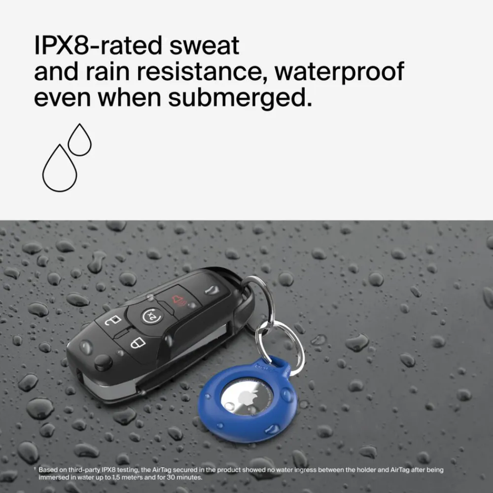 Best Waterproof Secure Holder with Key Ring for AirTag Airtag Accessories