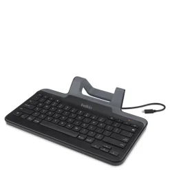 Best Wired Tablet Keyboard w/ Stand for iPad (Lightning Connector) Phone, Tablet & Apple Vision Pro Accessories