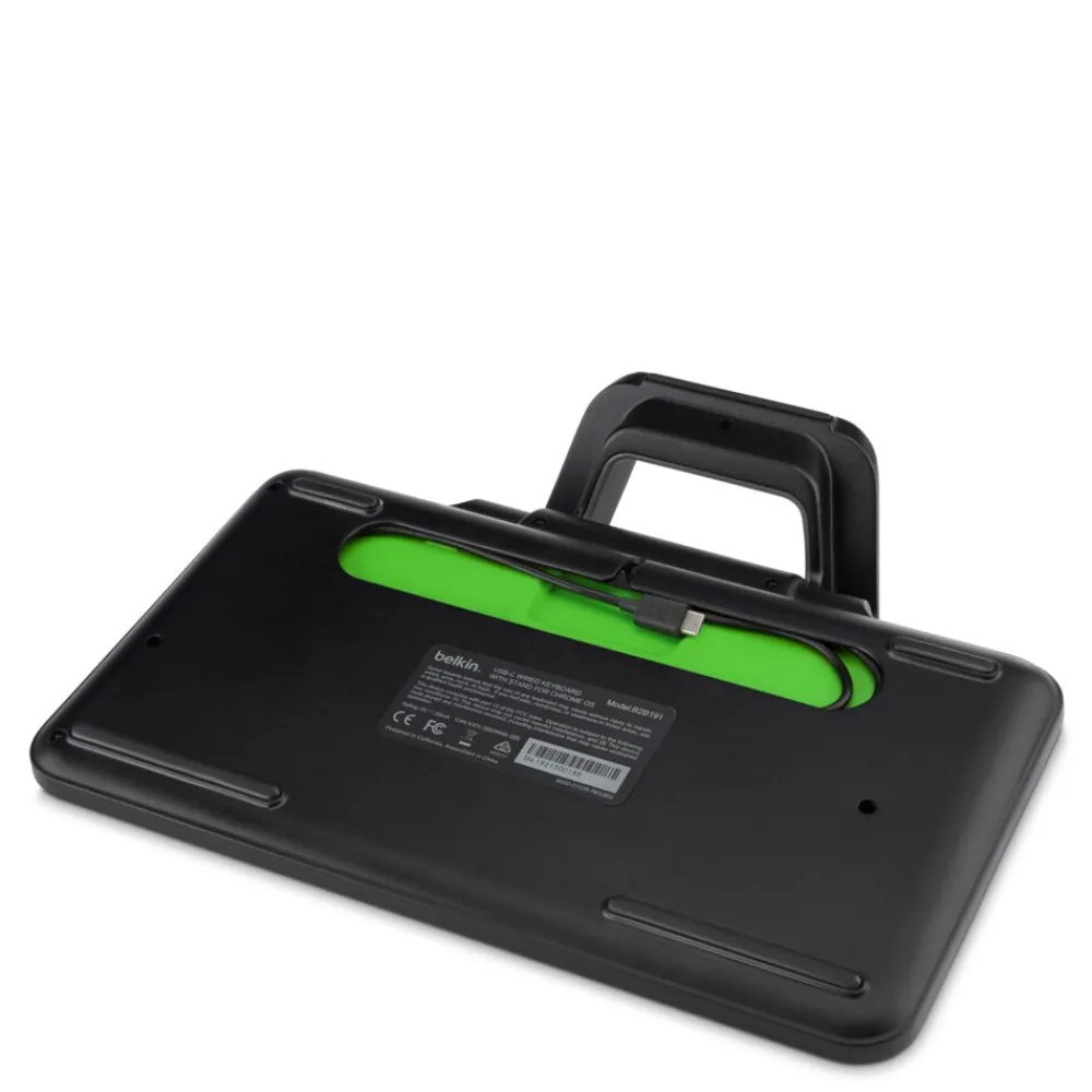 Clearance Wired Tablet Keyboard with Stand with USB-C Connector Phone, Tablet & Apple Vision Pro Accessories