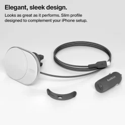 Fashion Wireless Car Charger with Official MagSafe Charging 15W Car Chargers|Wireless Car Chargers