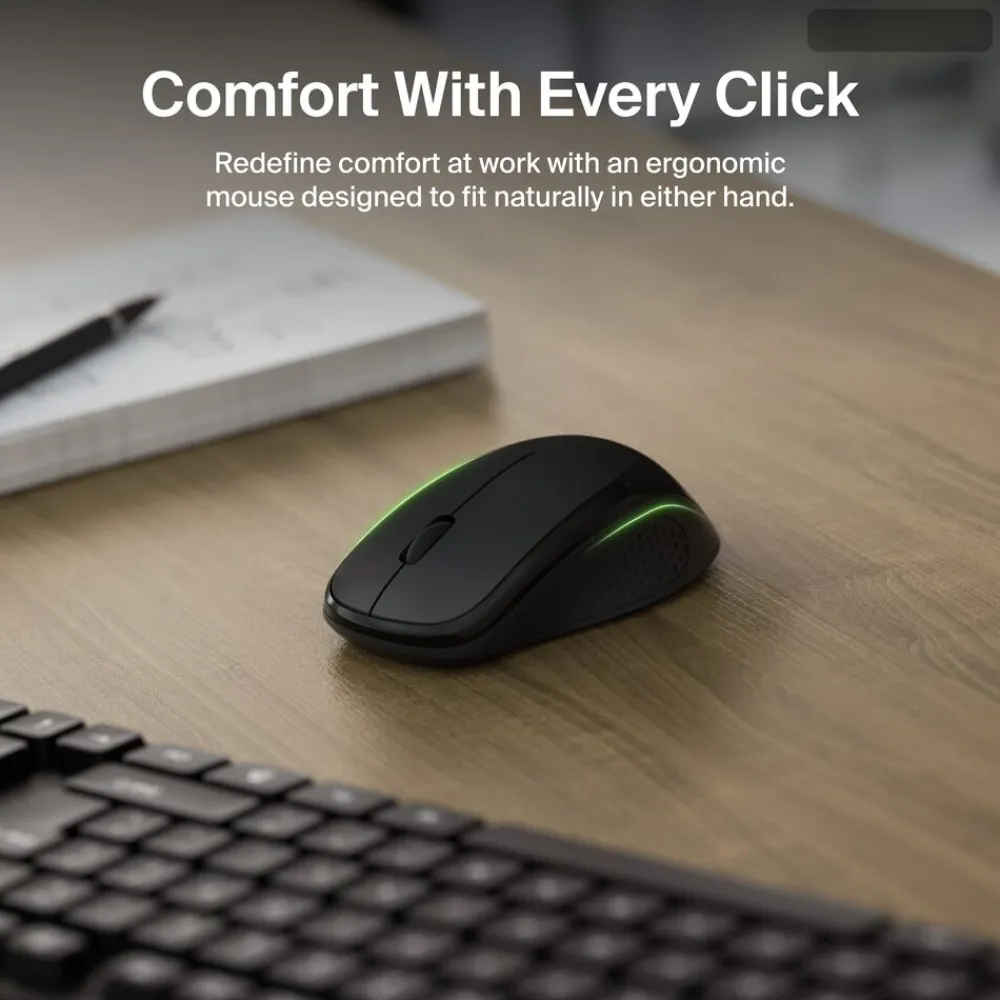 Fashion Wireless Keyboard and Mouse Combo Computer Accessories